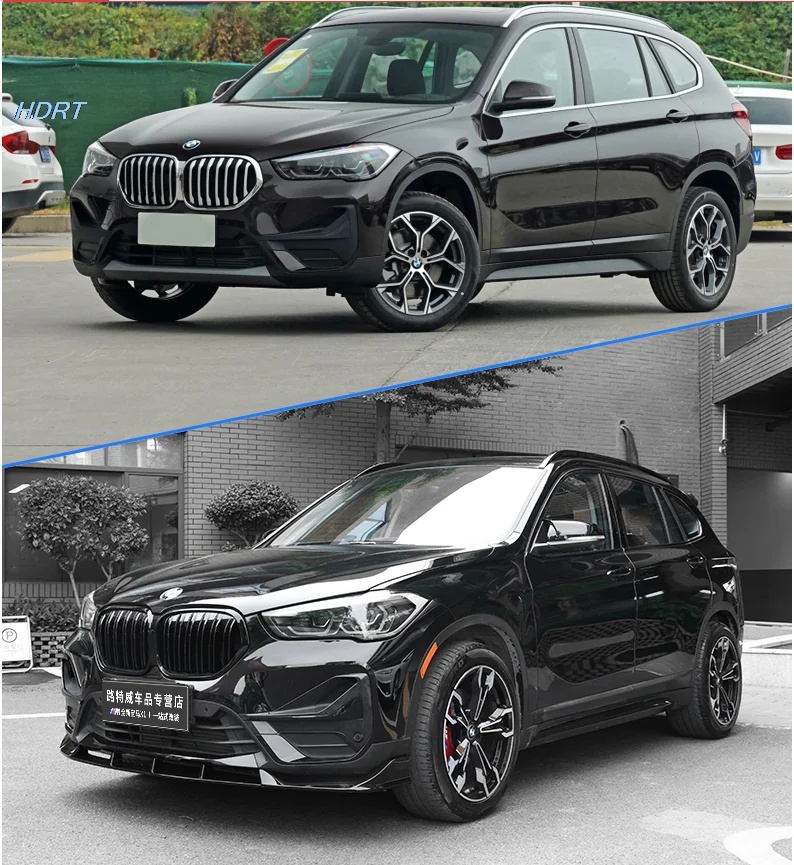 Car Door Full Window Frame Sill Molding Trim Cover For 2016 2017 2018 2019 2020 2021 2022 BMW X1 F48 Car Styling