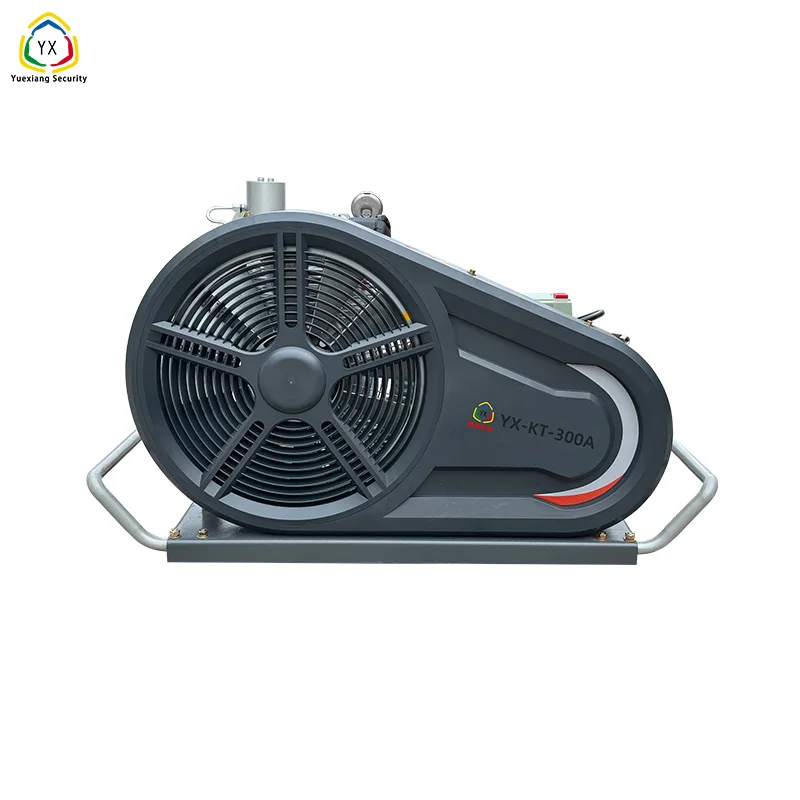 Air Compressor, 300 Bar High Pressure Piston Pump With 300L/Min Flow For Industrial And Diving Construction Use