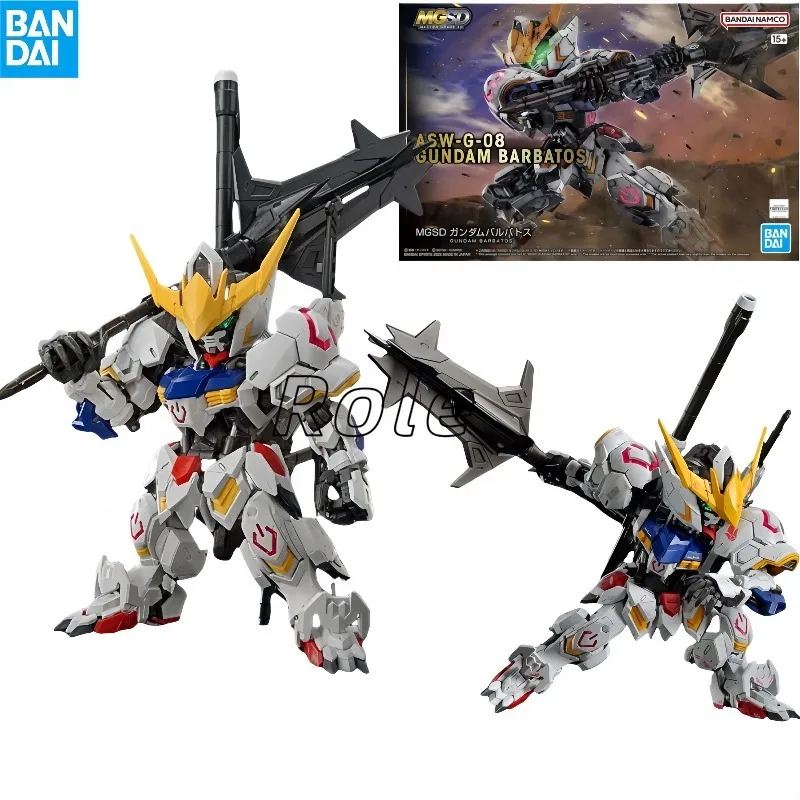 

【В наличии】Bandai подлинная ASW-G-08 GUNDAM BARBATOS MGSD аниме фигурка робота периферия Коллекционная сборная модель игрушки подарки