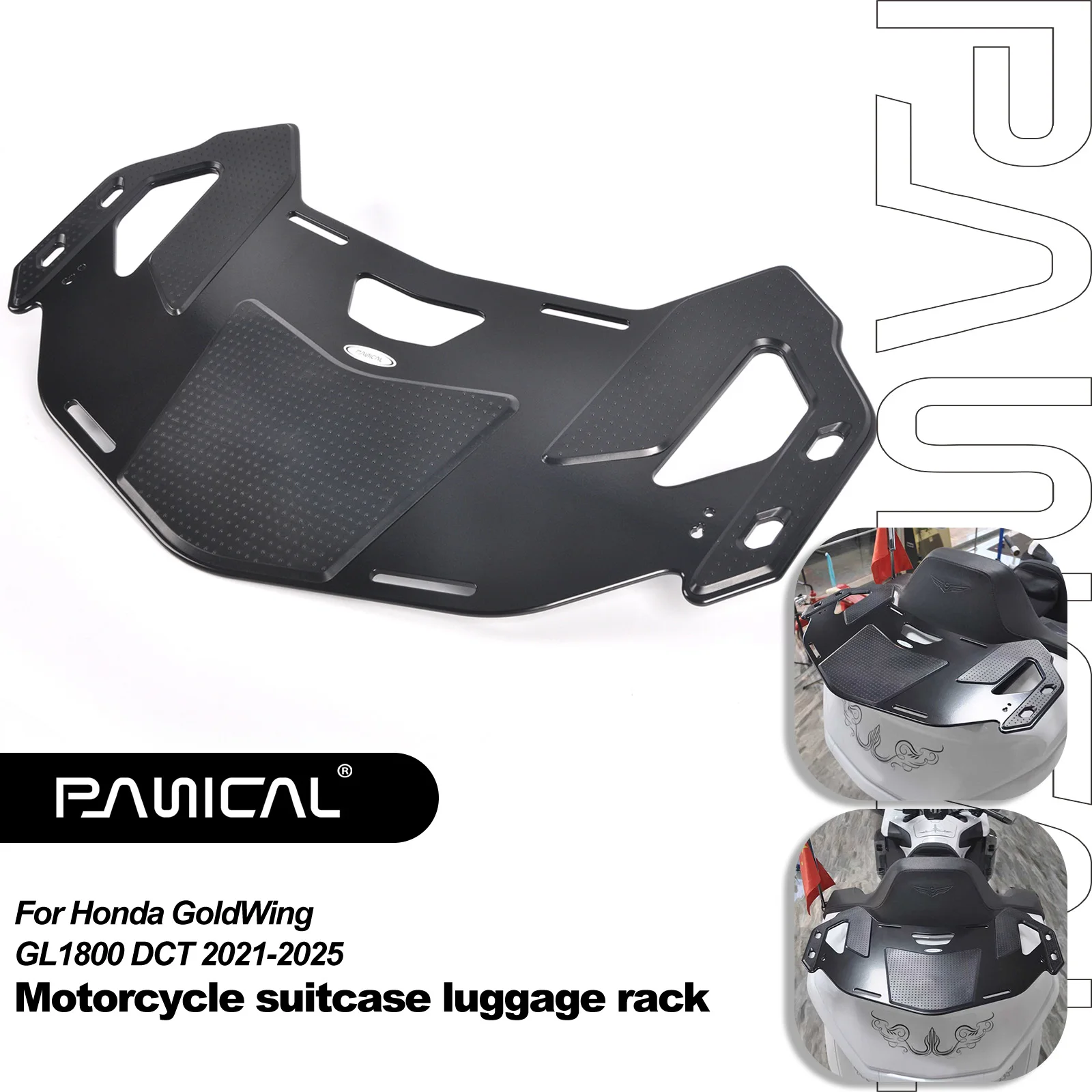 

PANICAL for Honda Goldwing GL1800 DCT motorcycle back box luggage rack Rear loading rack 2021 2022 2023 2024 2025