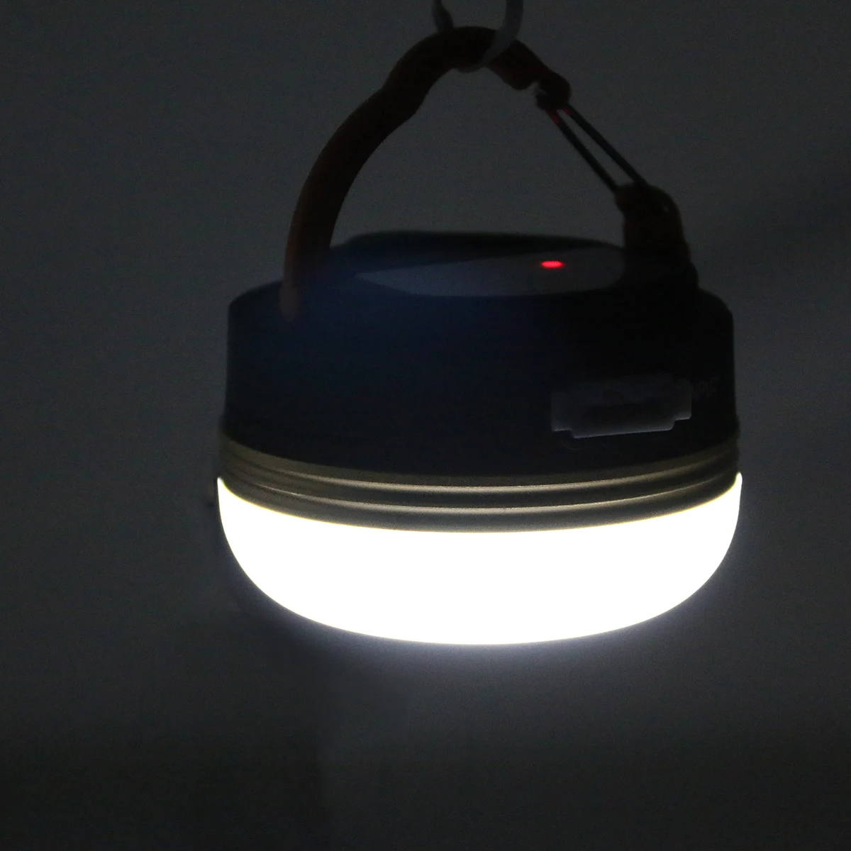 

Mini Rechargeable Tent Led Lamp Lantern Flashlight White 70X70Mm Foldable Hanging Hook Magnetic Portable Camping Light