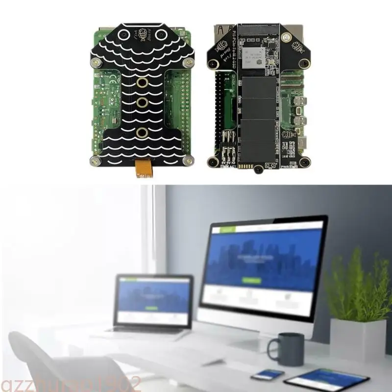 97QB para RPI 5 PCIe a M.2 NVME SSD Adaptador