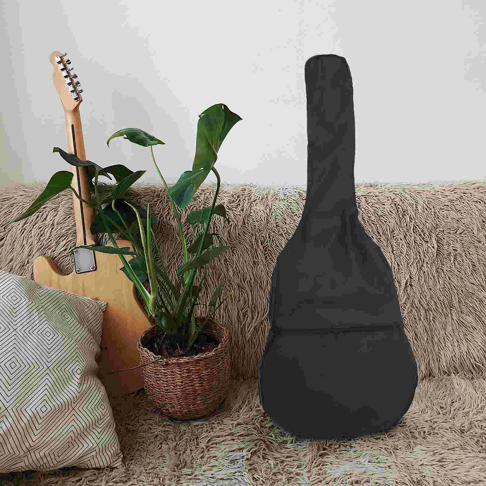 

Durable Waterproof Guitar Bag Oxford Fabric Carry Case For Acoustic Guitar With Storage Musical Instruments Accessory