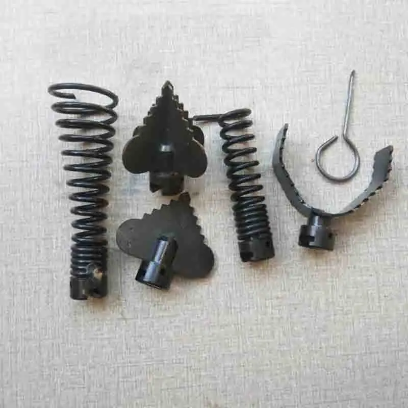16mm Diameter 6m Length Kitchen Toilet Drain Pipe Dredger with Extension Spring Brush Cleaning Sewer Dredger Tool with Connector