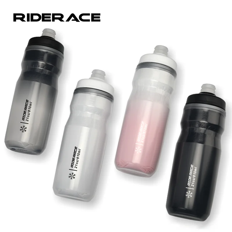 Fahrrad-Wasserflasche, 610 ml, aus PP5-Kunststoff, für Outdoor-Aktivitäten wie Laufen, Klettern und Sport, mit Quetschgriff, Fahrrad-Wasserbecher, tragbare Fahrradzubehör.