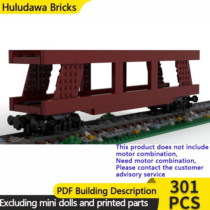 

City Car Model MOC Building Bricks Automatic Tracked Vehicle Modular Technology Gifts Holiday Assemble Children Toys Suit