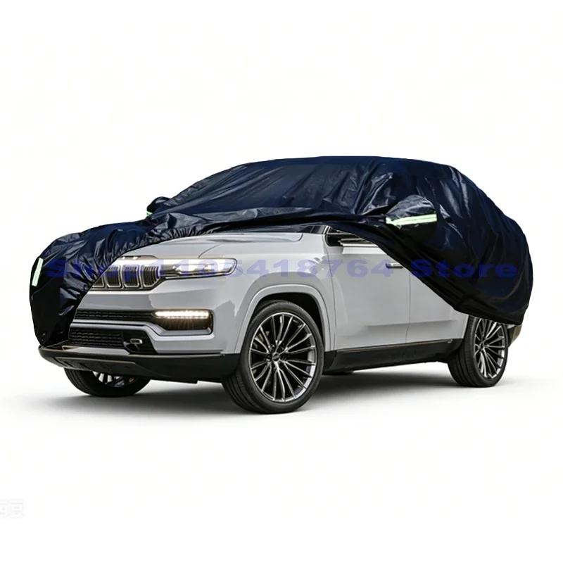 

Car Cover Outdoor Protection Full Exterior Snow Cover Sunshade Dustproof Protection Cover For JEEP Wagoneer