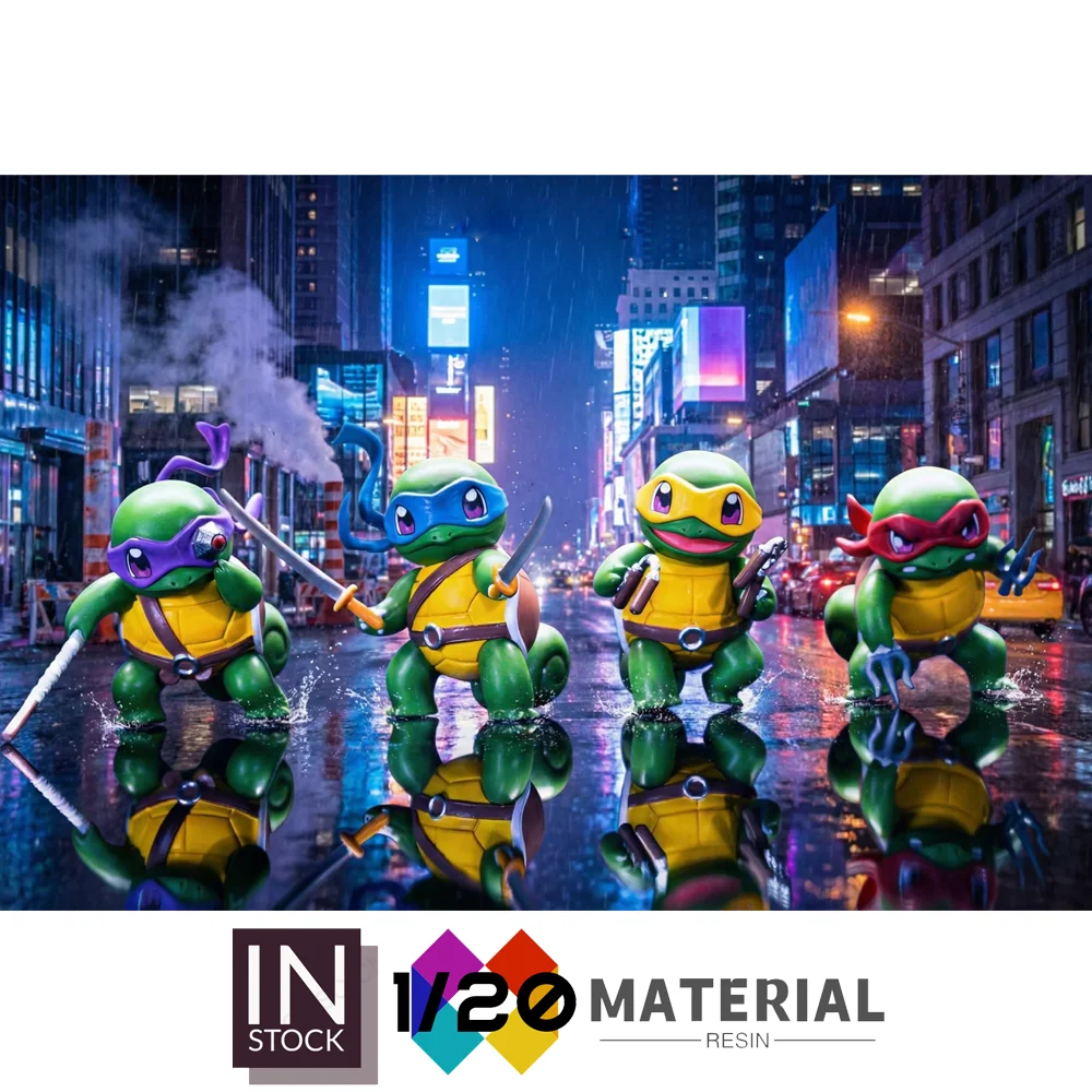 

[In Stock]1/20 Resin Scale World [SWFT] – Squirtle Team