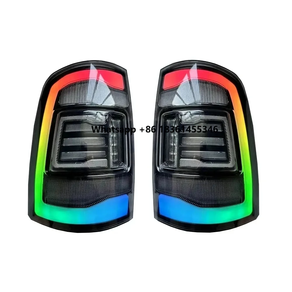 

for 1500 2009-2018 2500 3500 2013-2018 Rear Lamp Auto Taillamp RGB Car Tail Light Assembly Taillight
