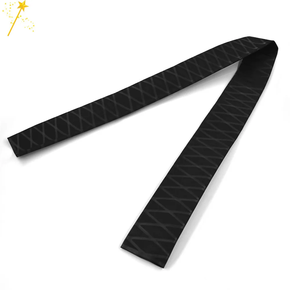 

Black Length 39in Diameter 35mm Heat Shrink Tube X-Tube Wrapped Tube Suitable for Fishing Rod, Fitness Equipment Tube