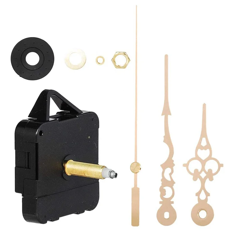 

A53Q-20Pcs 31MM Long Shaft DIY Quartz Clock Movement Mechanism Motor Kit For Clock Repair Tool Parts DIY Replacement A