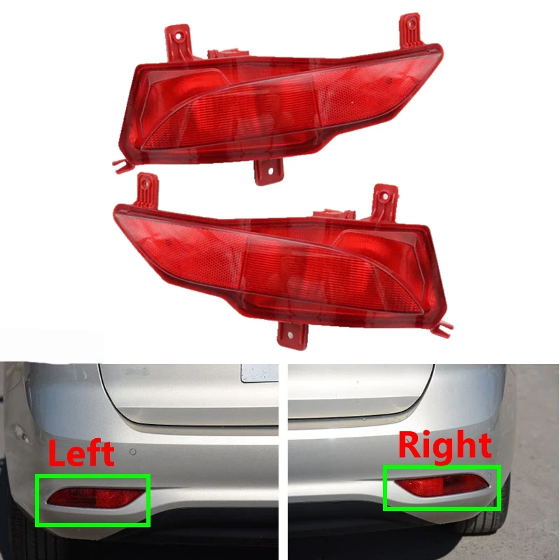 

Left / Right Side Rear Bumper Reflector Fog Light Lamp for Chinese SAIC ROEWE I5 New MG5 2019 2020