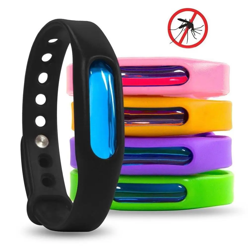 Multicolour Anti Mosquito Pest Bug Bug Capsule Anti Mosquito Waterproof Repellent Band Mosquito Repellent Wrist Band Bracelet