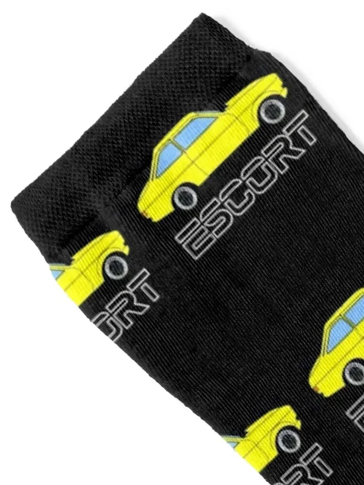 MK2 Escort Yellow/Silver Socks Christmas sheer gift Boy Child Socks Women's