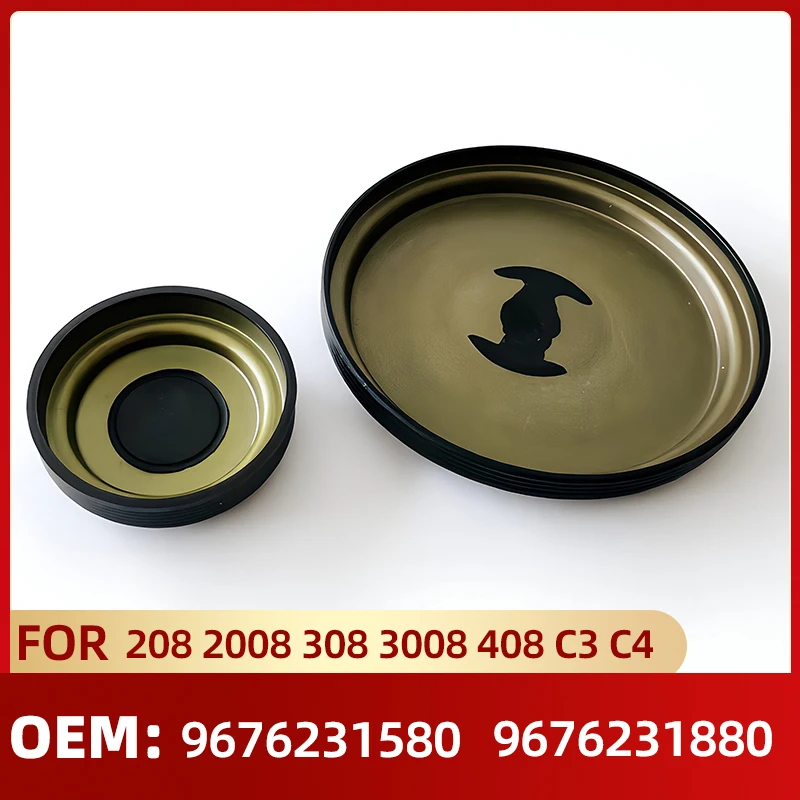 Tapa Decorativa para el Bloque de Cilindros del Motor 9676231580 9676231880 para Peugeot 208 2008 308 3008 408 Citroen C3 C4 DS4