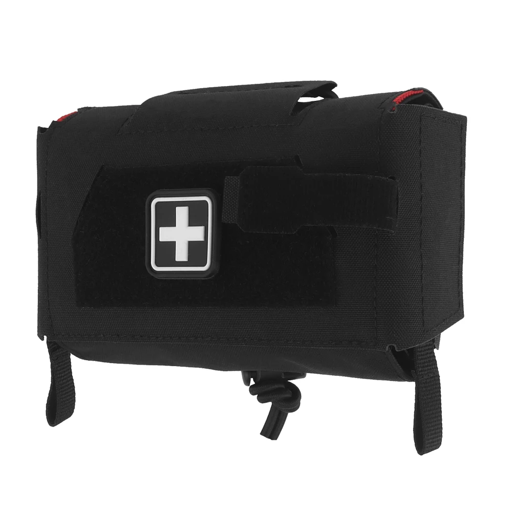 OPHIDIANTAC Compact Trauma Kit MOLLE Quick First Aid Bag Survival two-piece System Med Roll Carrier Hypalon tote bag