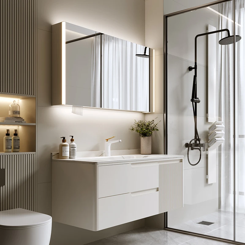 

Floor Partitions Bathroom Cabinet Buffet Kitchen Perfume Organizer Storage Mirror Cupboard Vanity Narrow Gabinete Furniture
