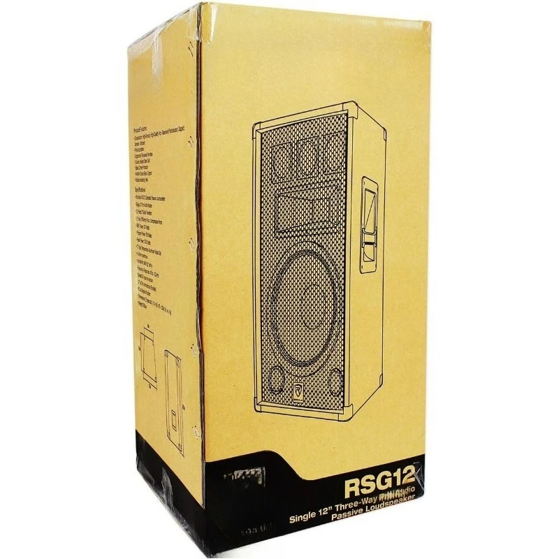 RSG12 12-inch 1000 watt 8-Ohm 3-weg passieve PA-luidspreker, krachtige audio, duurzame constructie, brede spreiding, voor DJ's en