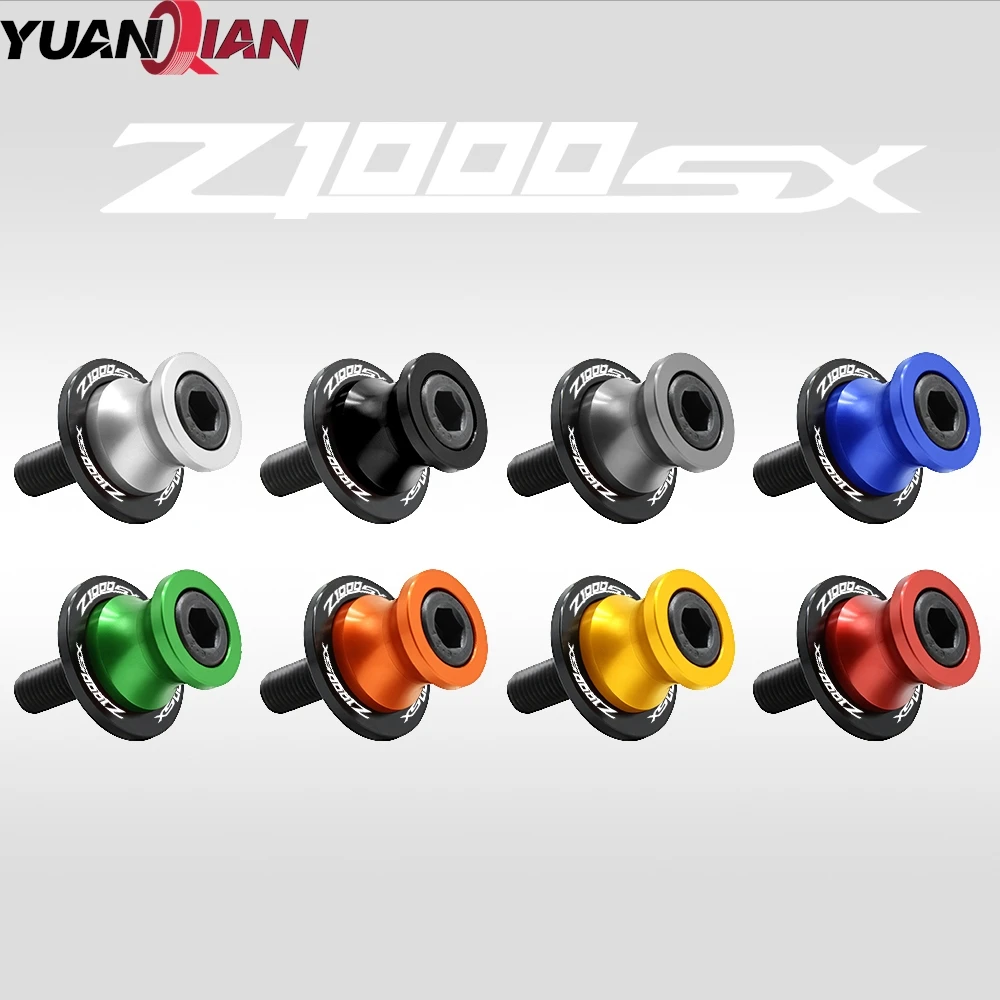 

For KAWASAKI Z1000SX Z 1000SX Z1000 SX 2011 2012 2013 2014 2015 Motorcycle CNC Swingarm Spools Stand Screws Slider 10MM&8MM
