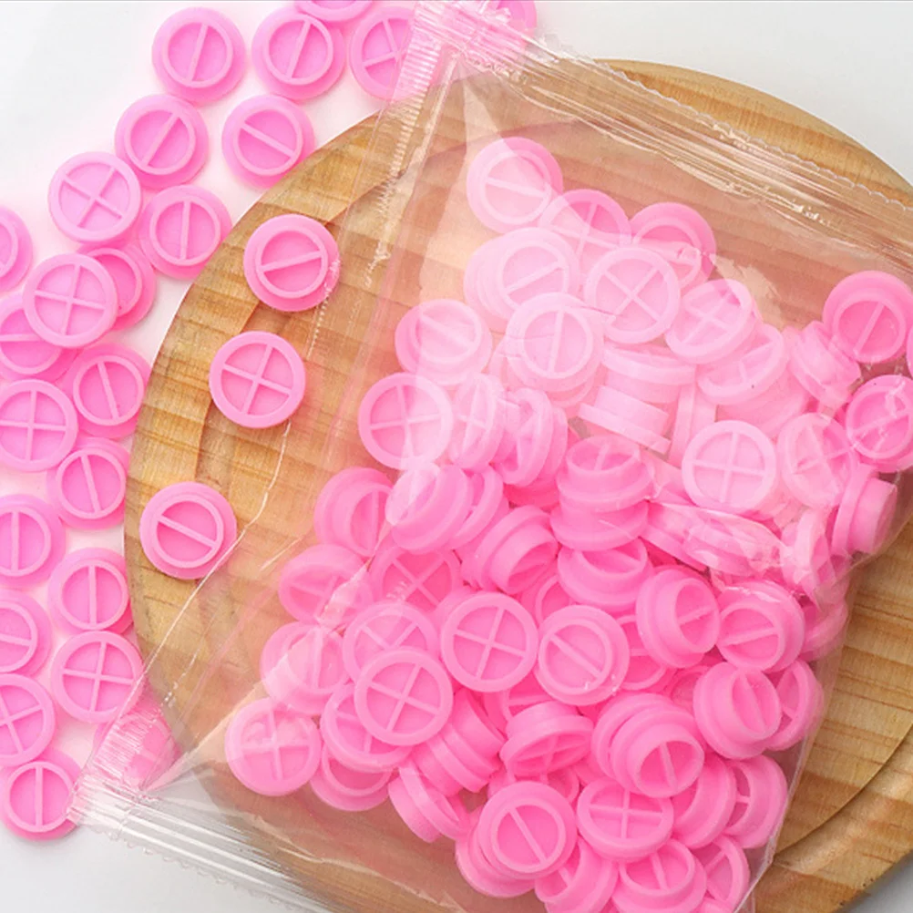 100 個植栽まつげカップ長期持続接着剤保存小型ポータブル使用廃棄物が少ないスタイリッシュなまつげエクステンション供給