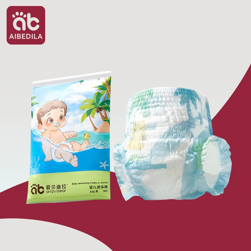 Pañal de natación impermeable para bebé, traje de baño desechable, pantalones extraíbles de 0 a 3 años, pantalones acuáticos para niño, bañadores para bebé