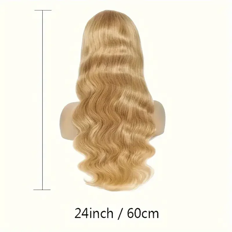 #27 Honey Blonde Colored Lace Frontal Wigs Brazilian Straight Lace Front Wigs 13X4 Transparent Lace Front Human Hair Wigs