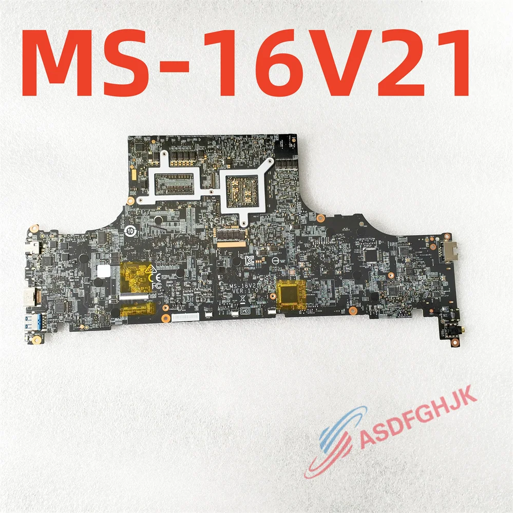 MS-16V21 FOR MSI CREATOR 15 MS-16V2 LAPTOP MOTHERBOARD WITH I7-10875H AND RTX2070M TEST OK