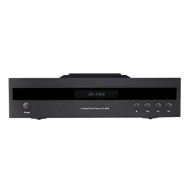 AIYIMA SMSL Music MU9 CD Turntable Player 6H3 Vacuum Tube HIFI CD carousel Player ES9018 Decoding Bluetooth with Balanced Output