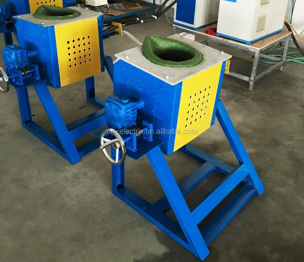 

Induction Heating Smelting Furnace for Iron Copper Aluminium Silver Gold - Scale Melting Equipment with Motor Resistance Heating