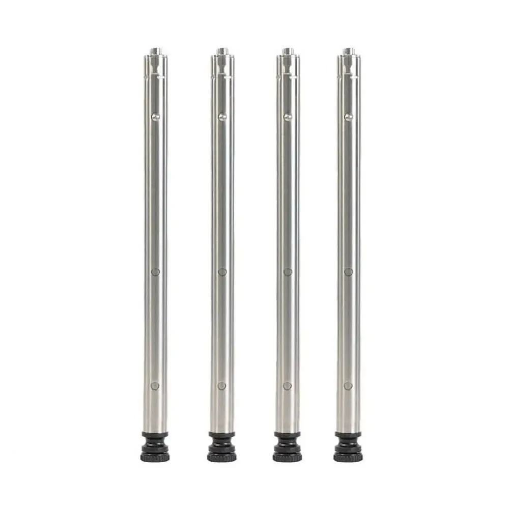 IGT-Table Legs Acessórios para mesa, Aço Inoxidável 3 Engrenagem, Altura ajustável, Acampamento telescópico ao ar livre, Pernas de mesa combinadas portáteis