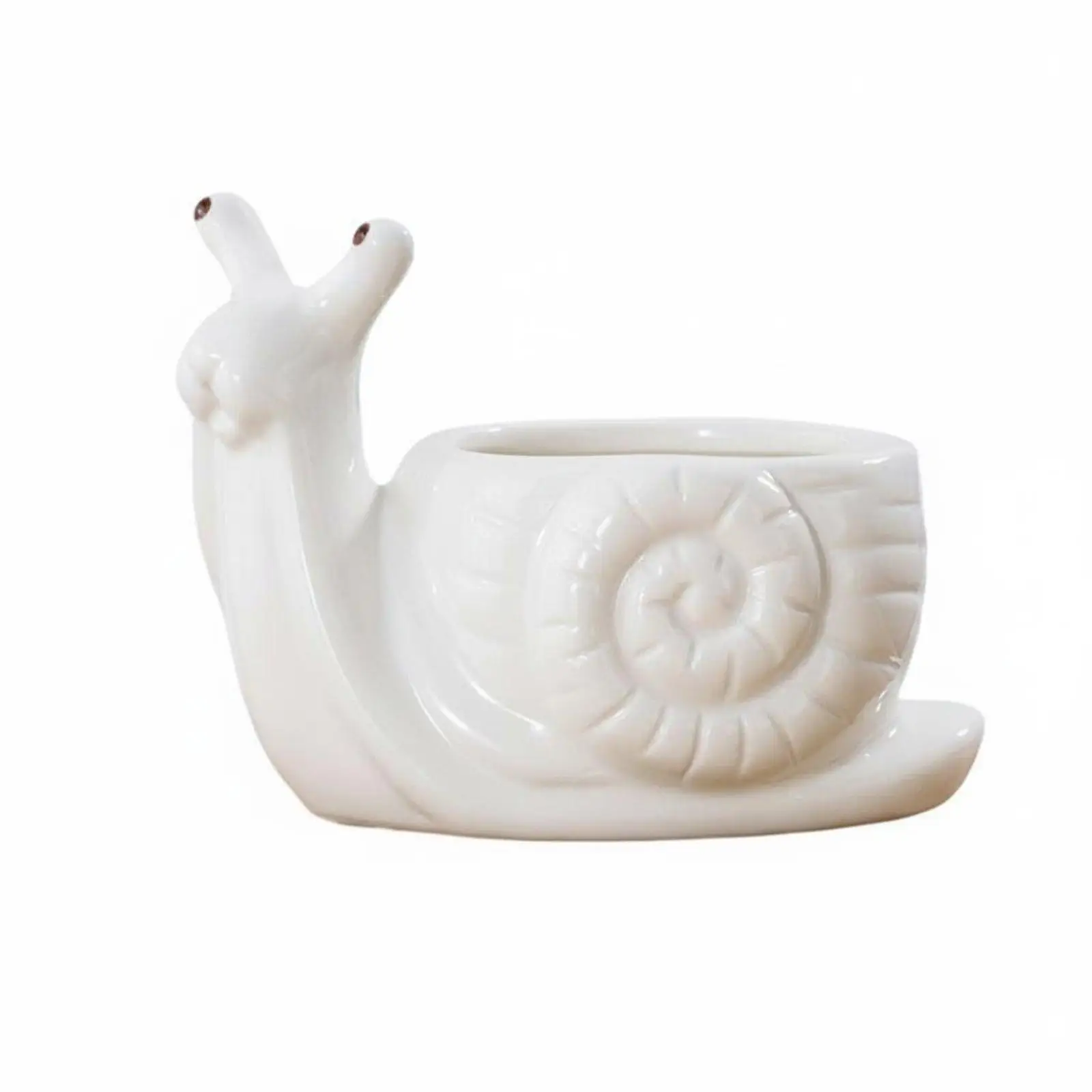Shaped Flowerpot Decorative Cartoon Animal Planter Miniature Size Cartoon Animal Shaped Pot for Desk, Office, Windowsill