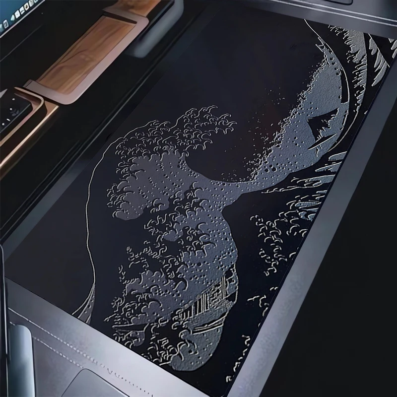 Mouse pad Huge Waves Computer Laptop Anime Keyboard Mouse Mat Senior Mousepad Keyboards Gamers Decoracion Spectacular Desk Mat