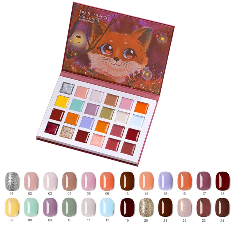 

24 COLORS Gel Nail Polish Gel Polish Mordda Gel Palette 유화젤 Gel Paint Nail Art Nail Supplies гель лак для ногтей