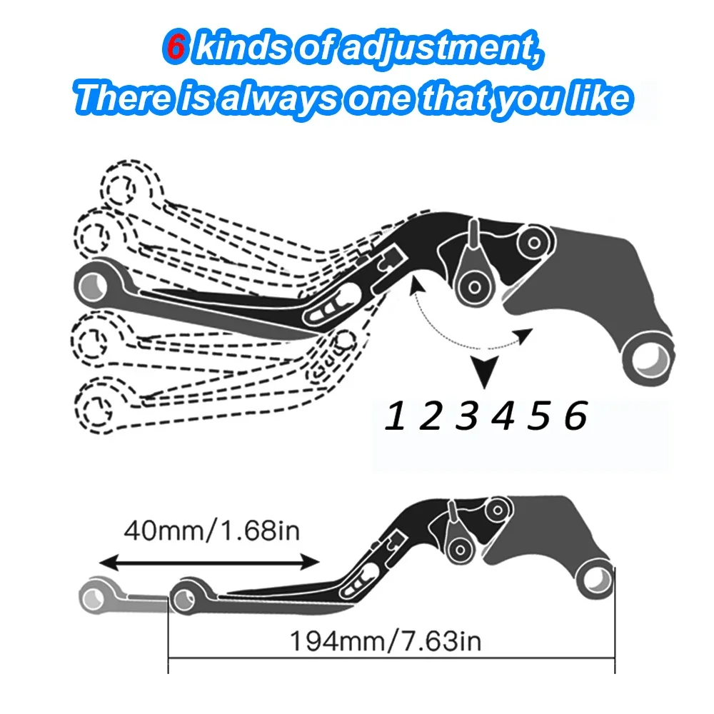 For Honda CBR650R 2019-2022 CBR 650R CNC Clutch Lever Brake Lever Set Adjustable Folding Handle Levers Motorcycle Accessories