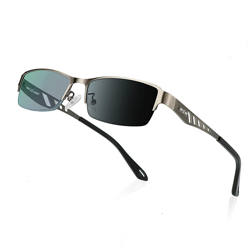 Titanium Alloy Photochromic Reading Glasses Non Spherical Resin Chameleon Lens Men Women UV400 +1.0 +1.5 +2.0 +2.5 +3.0 +3.5+4.0