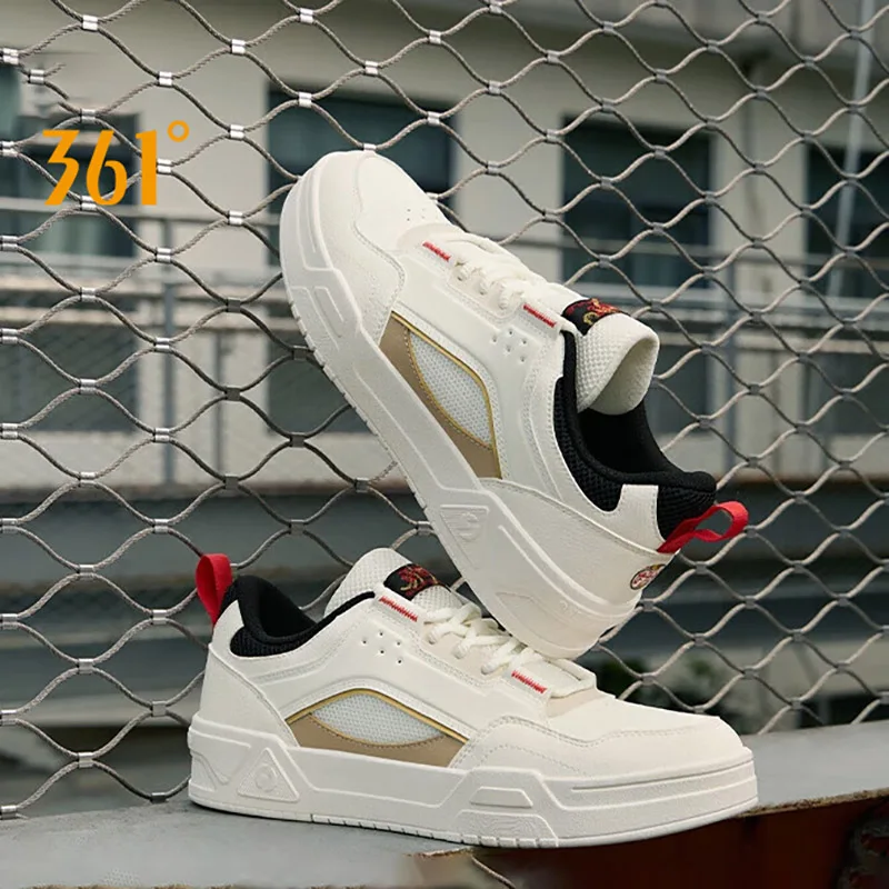 361 Degrees New Sports Shoes Men’s Outdoor Wear-Resistant Trendy Non-Slip Casual Professional Skateboard Male Sneaker 672416609