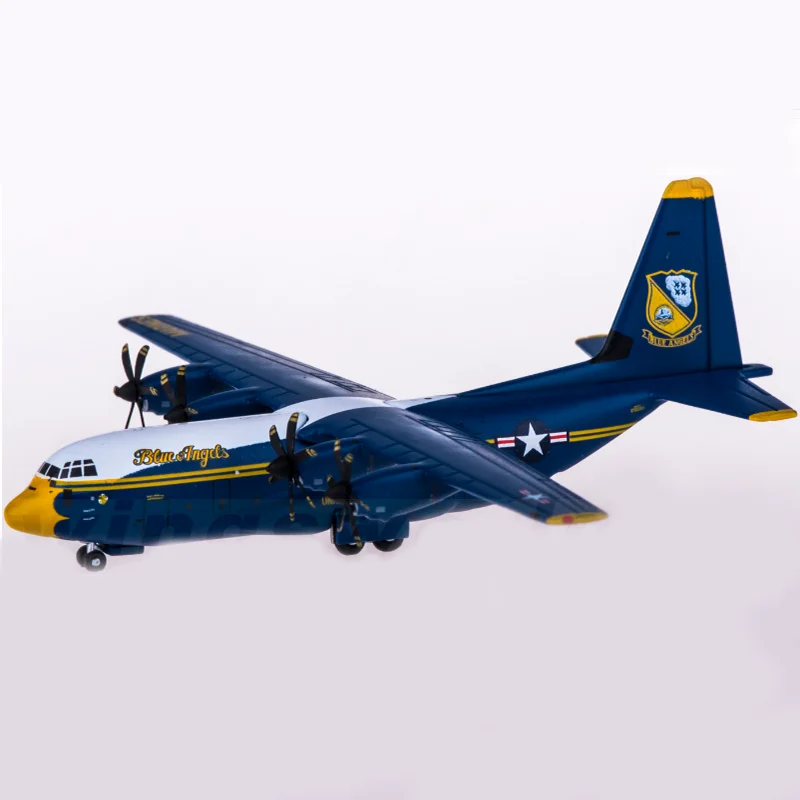 Geminijets 1:400 GMUSM103 USMC United States Marine Corps Lockheed C-130J Hercules Blue Angels 170000 Aircraft Model