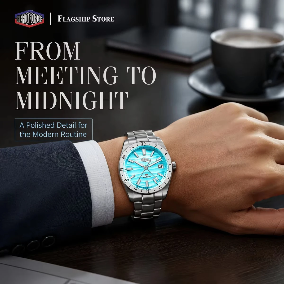 Jam Tangan Pria HEROFORCE Kual - Luxury Watch La ulasan dan harga