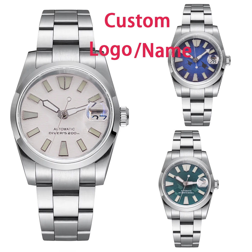 

Corgeut NH35 36mm/39mm Automatic Watch Waterproof Men's Mechanical Watch Stainless Steel Bracelet Sapphire Crystal