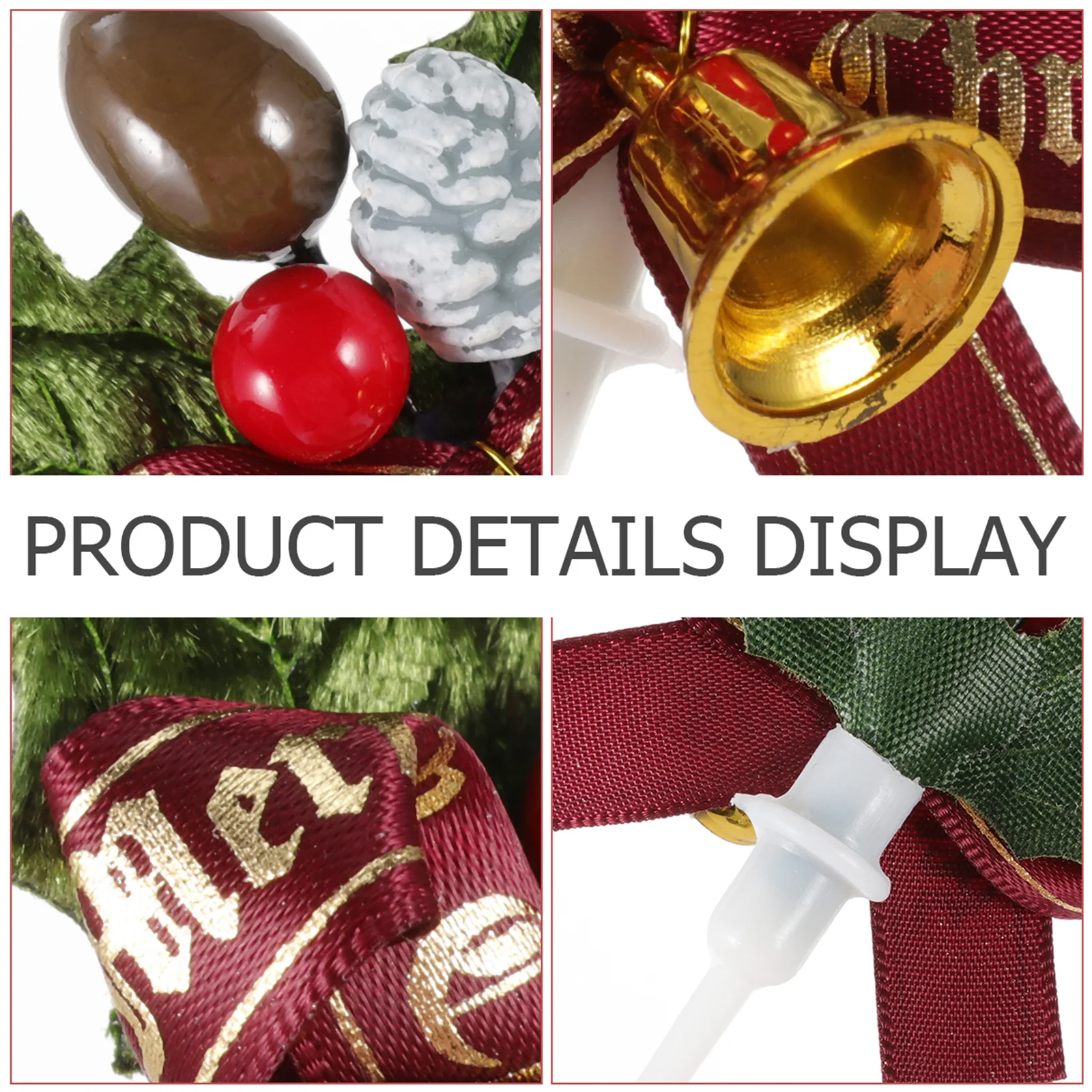 

10 Pcs Party Cake Supplies Cupcake Toppers Ornaments Pick for Christmas Dessert