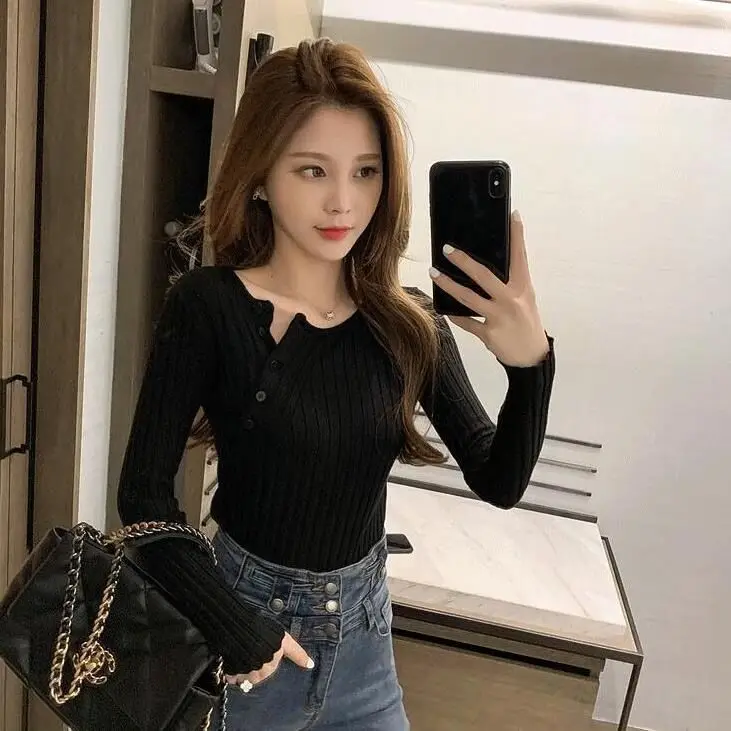 

Sweaters Jumpers Pullovers Women Pullover Y2K Slim Mesh Basic Coffee Tassels Weekend Lounging Breathable Turtleneck Autumn Light