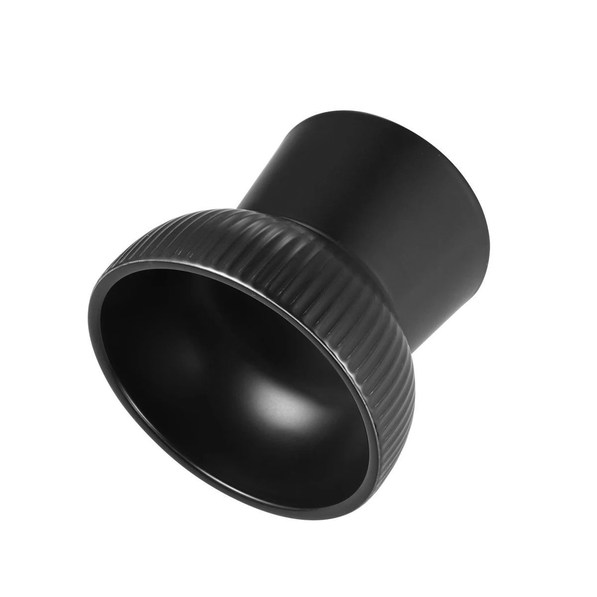 

Durable Ceramic Pet Feeder High Feet Bowl for Cats Kittens Dogs Safe Material Easy to Clean Black Pet Feeder Food Dish