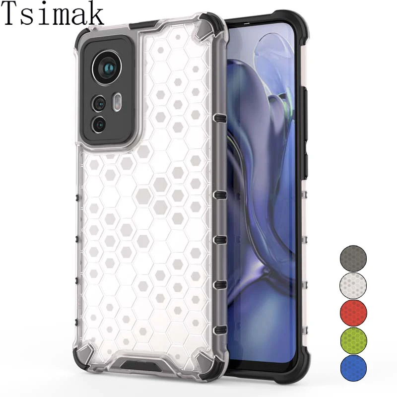 Case For Xiaomi Mi 12 12T 12S 11 11T 10T 10 T Pro Lite Ultra 5G Shockproof Cover Armor Transparent Phone Back Shell Coque Funda