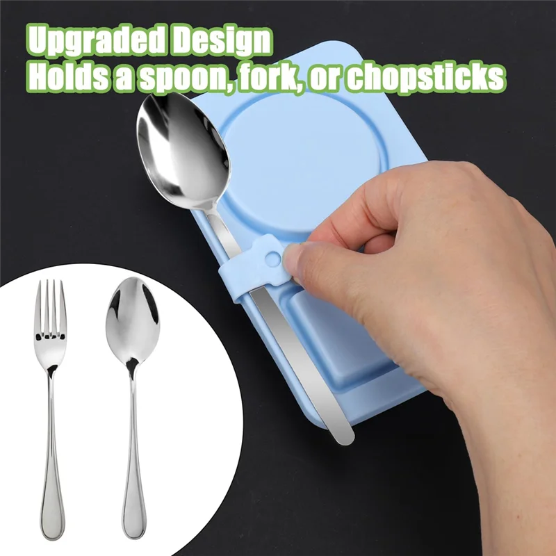 BYBS-Small Mini Food Snack Boxs Container 2/Tow/Double Compartment Suitable For Kitchen Food/Seasoning Storage