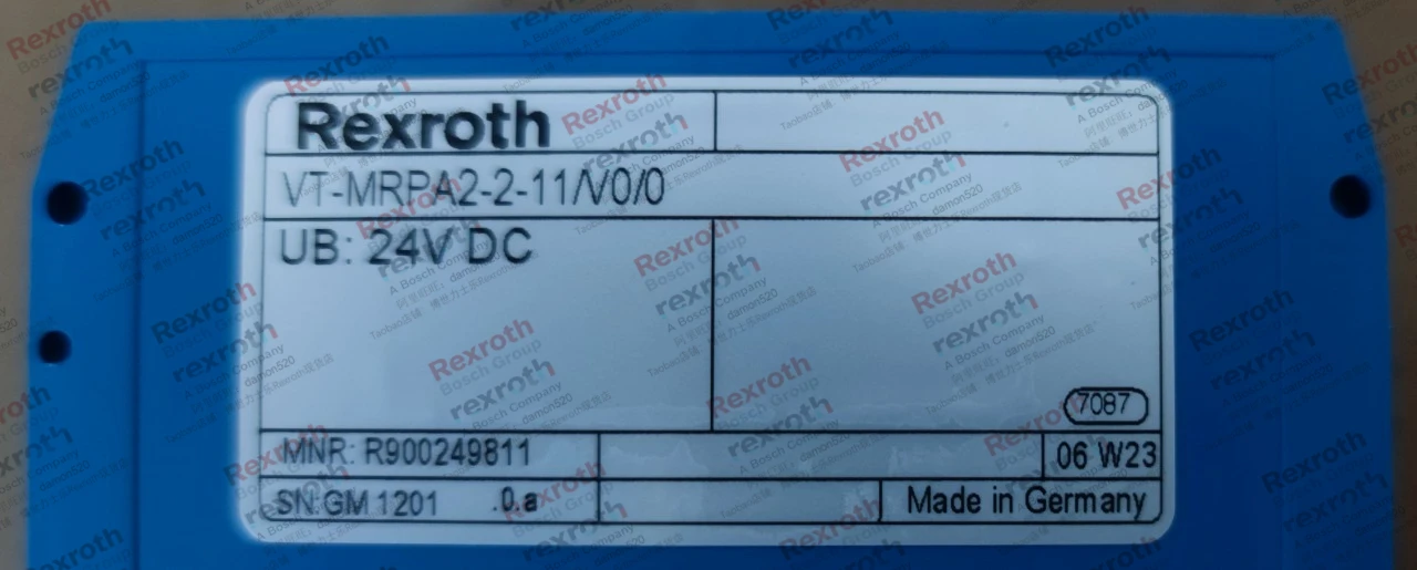 

Bosch Rexroth R900249811 VT-MRPA2-2-11/V0/0