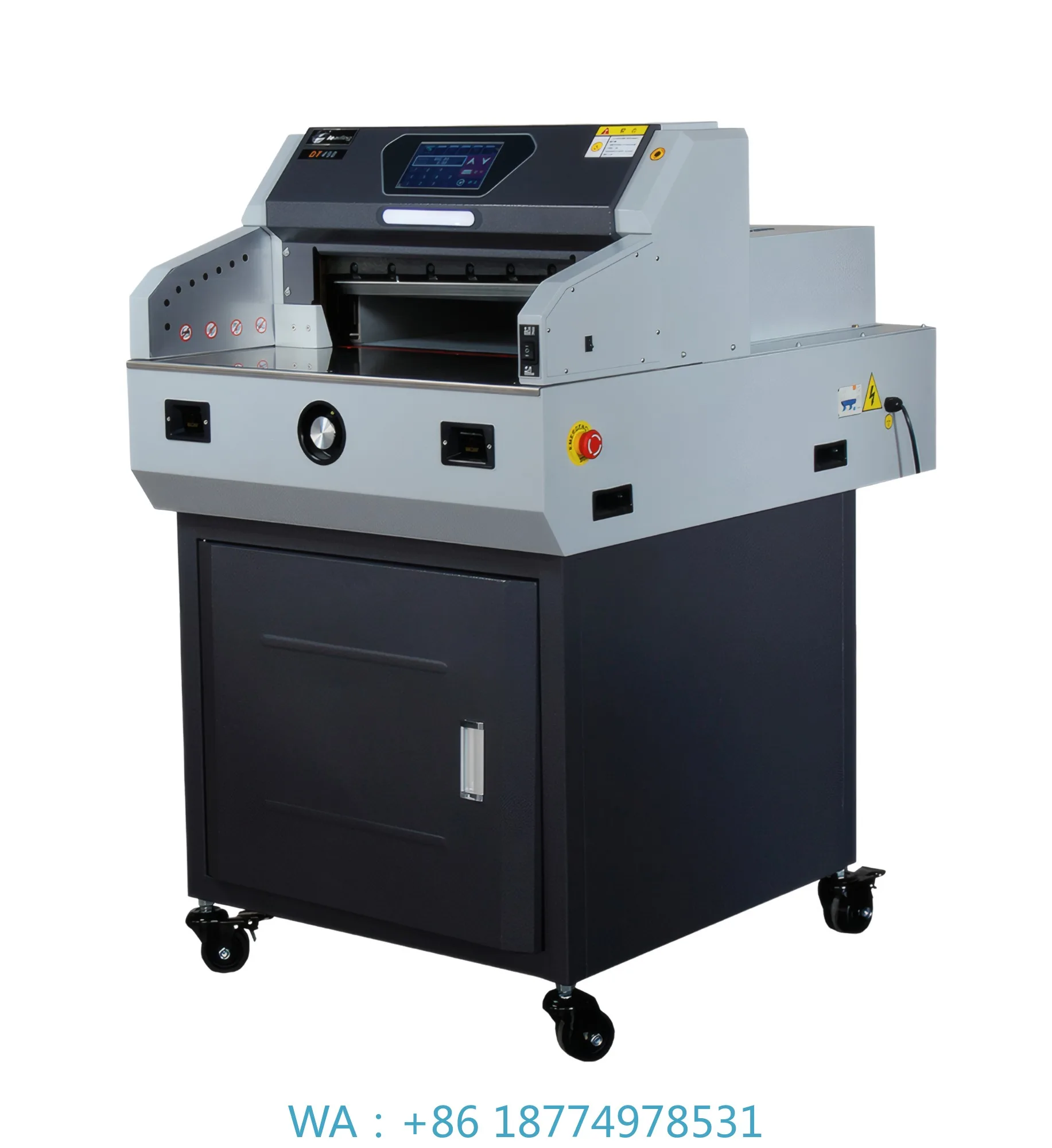 DStack Capacity for Album/Portfolio ProductionT498 Print Shop Cutter - 80mm