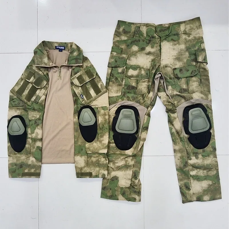 ATFG Outdoor Taktische Anzüge GEN3 Kampfshirts Airsoft Paintball Arbeitssets Herren Tarnanzüge Scouting Uniform Cargo-Hosen Sportanzug – Detail 4