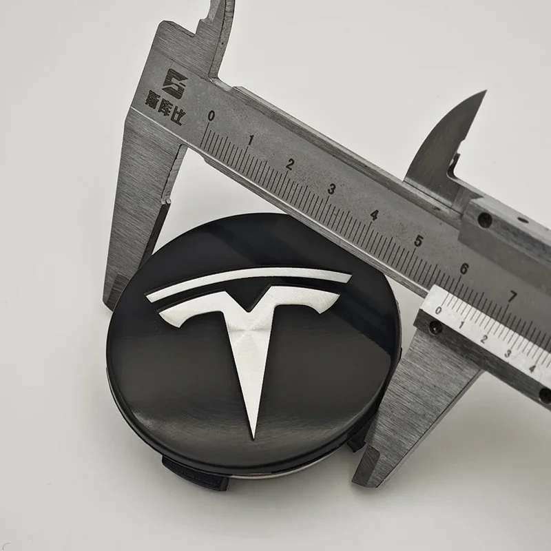 

4Pcs 56mm ABS Tesla Wheel Center Hub Cap Emblem Logo Car Rims Cover Hubcap For Tesla Model 3 Y X S Original Badge Accessories