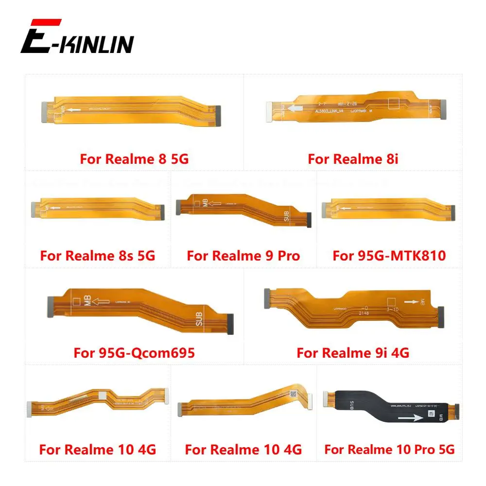 

Гибкий кабель для подключения материнской платы для OPPO Realme 8 8i 8s 9 9i 10 Pro 5G 4G