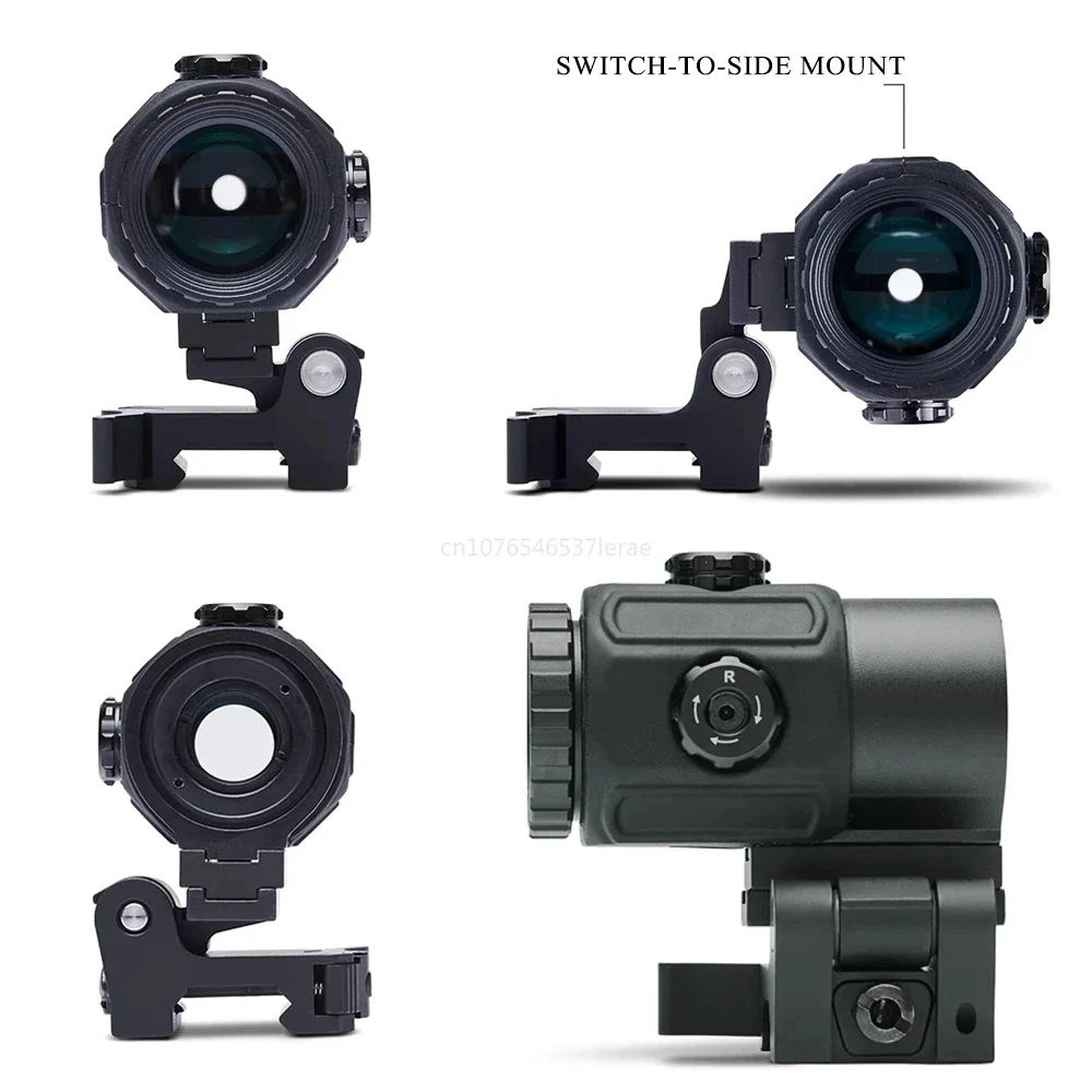 EOTECH 558 المجسم ميزاء ريد دوت البصر G43/G33/G45 3X 5X المكبر Airsfot معدات الصيد ث/20 مللي متر السكك الحديدية يتصاعد و QD رافعة